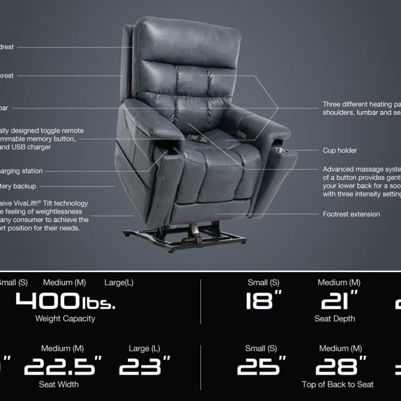Pride VivaLift! Ultra Lift Chair - Image 6