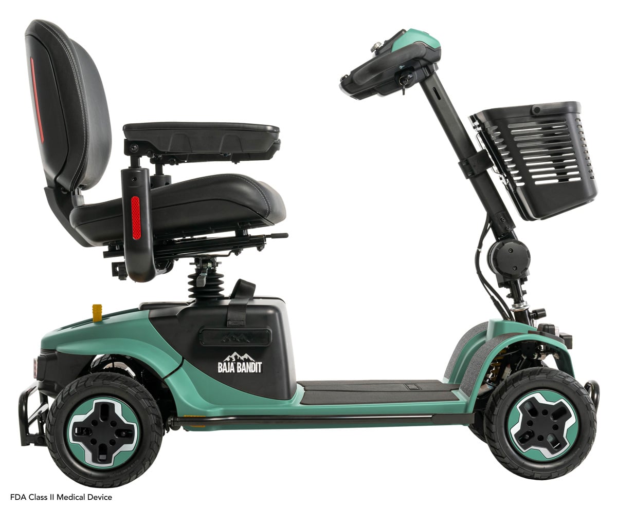 Pride Baja Bandit Scooter (4-Wheel) - Image 7