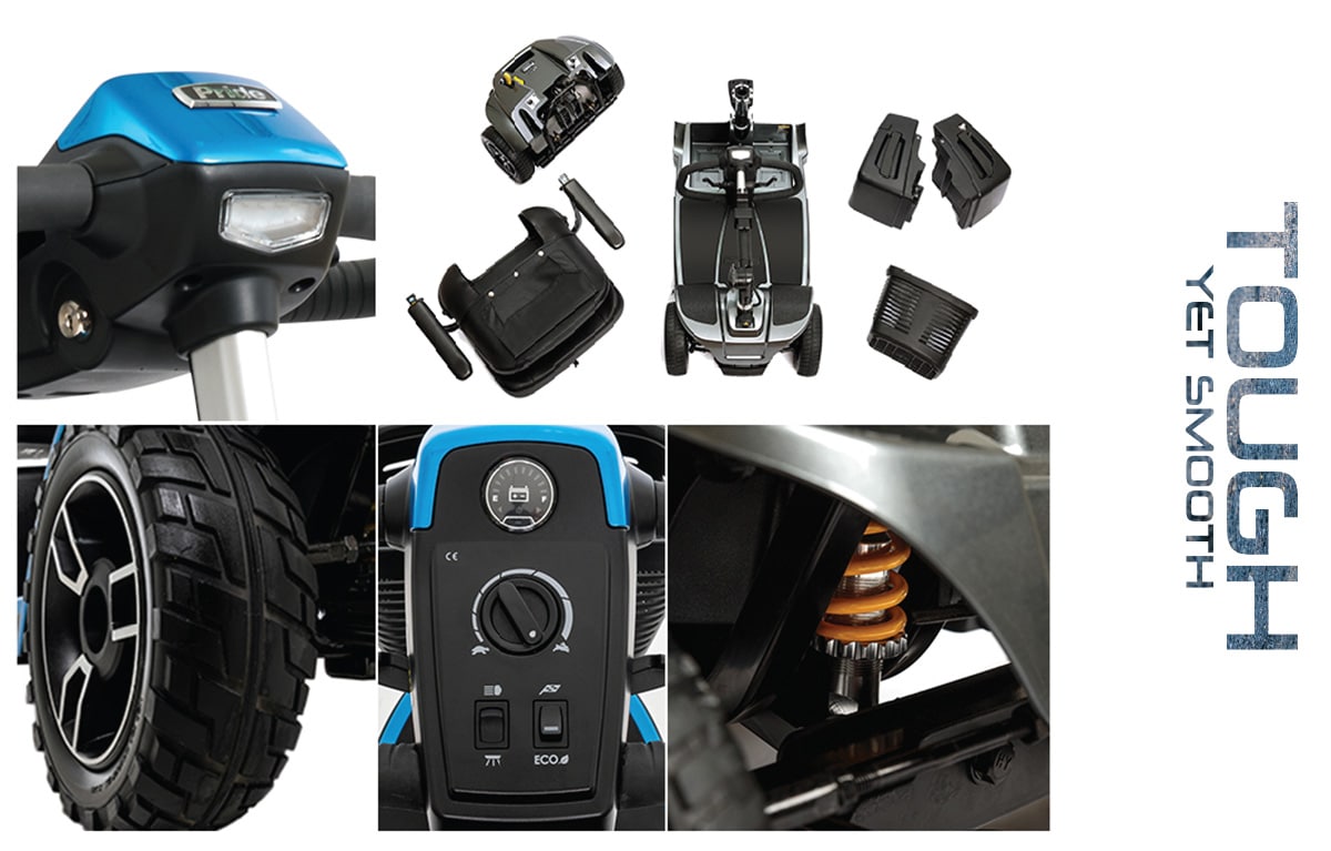 Pride Revo 2.0 Scooter (4-Wheel) - Image 3