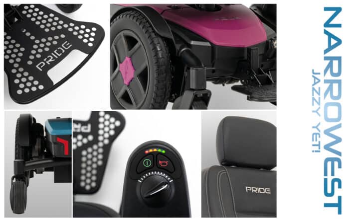 Pride Jazzy Evo 613 Series Power Wheelchair - Image 8