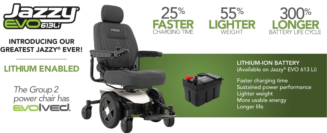 Pride Jazzy Evo 613 Series Power Wheelchair - Image 9