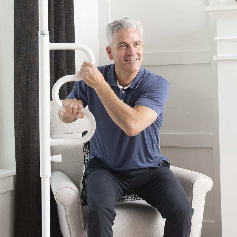Stander Security Pole & Curve Grab Bar - Image 7