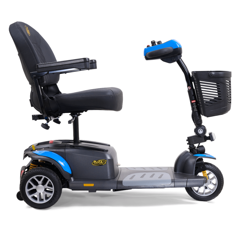 Side of Golden Buzz Around EX Scooter (3-Wheel)