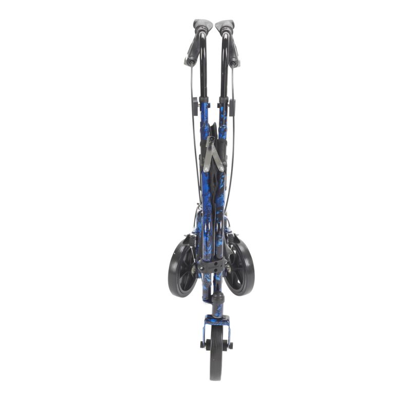Drive 3 Wheel Rollator - folded