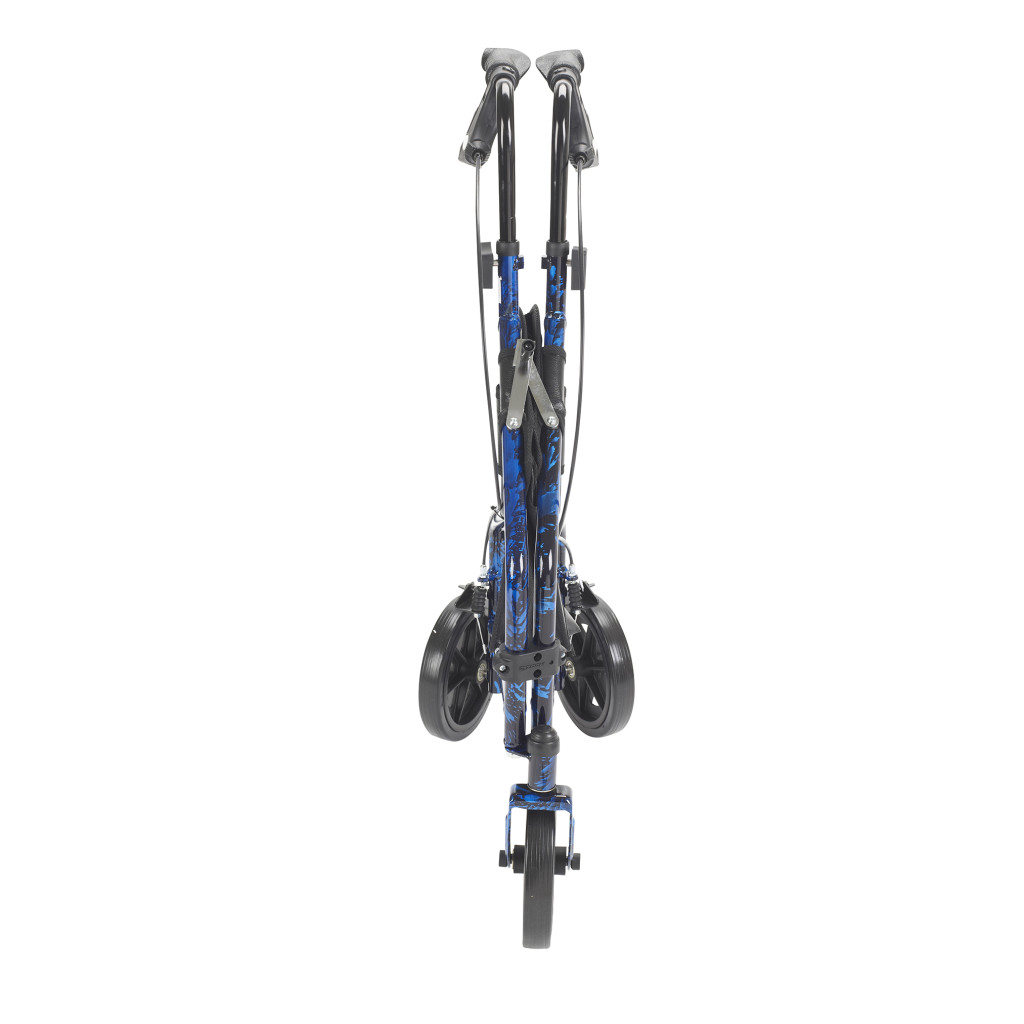 Drive 3 Wheel Rollator - folded