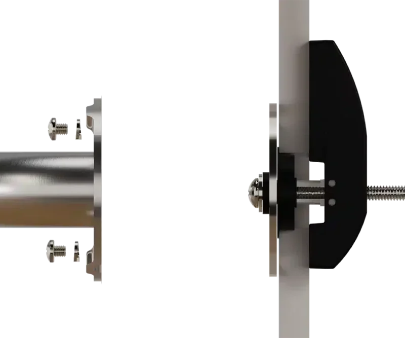 How to properly install the hollow anchor