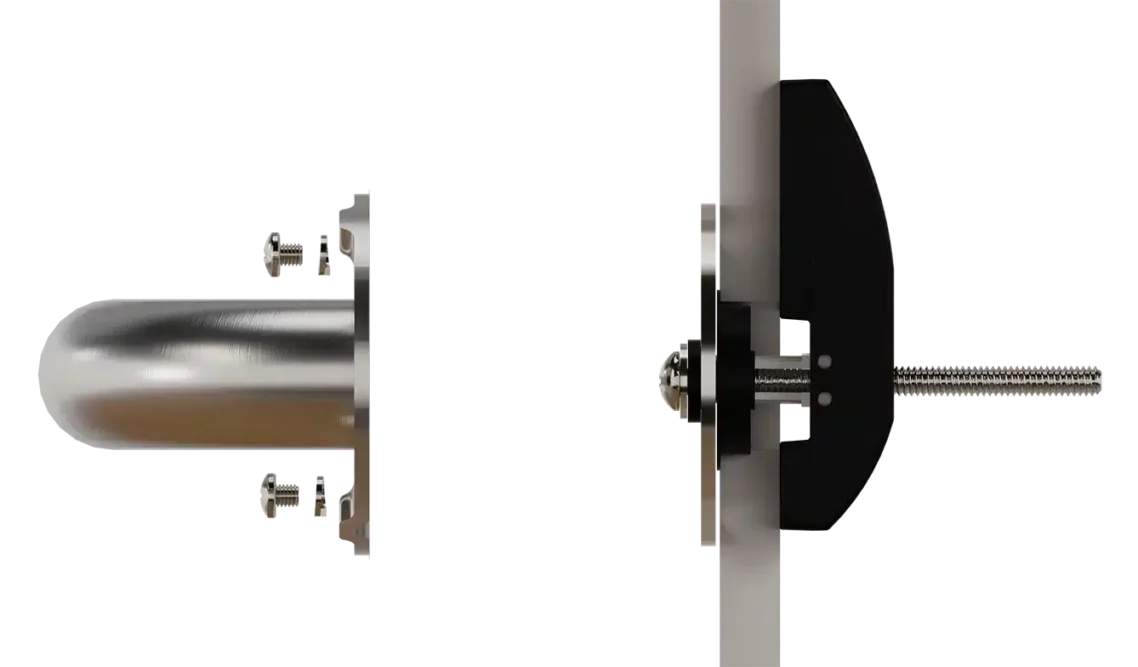 How to properly install the hollow anchor