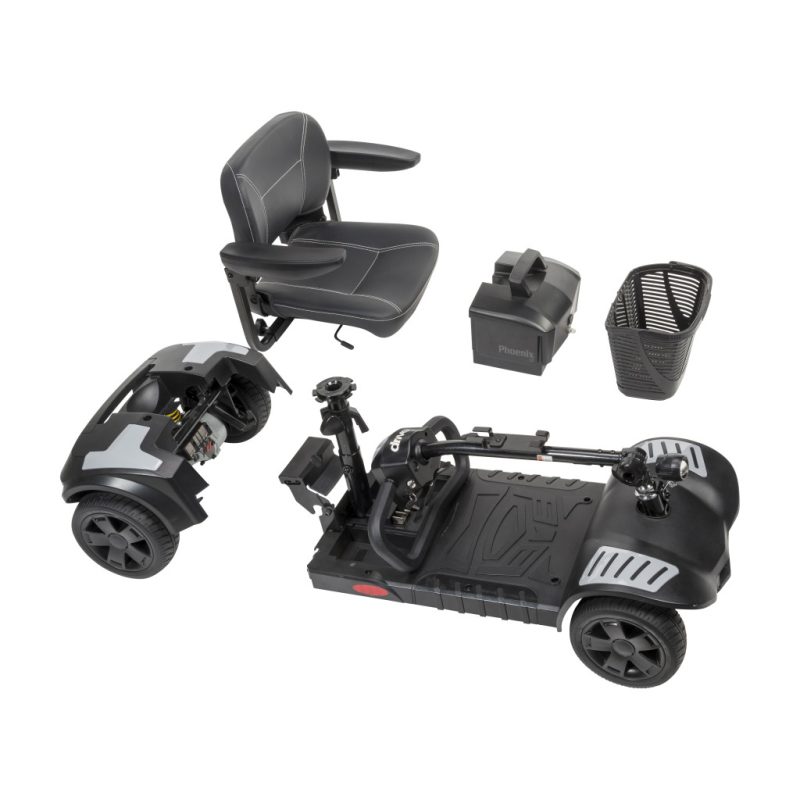 Phoenix LT 4-Wheel Scooter Disassembled