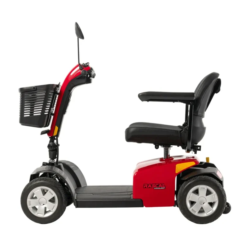 Side of Rascal® Conquest 4-Wheel Mobility Scooter