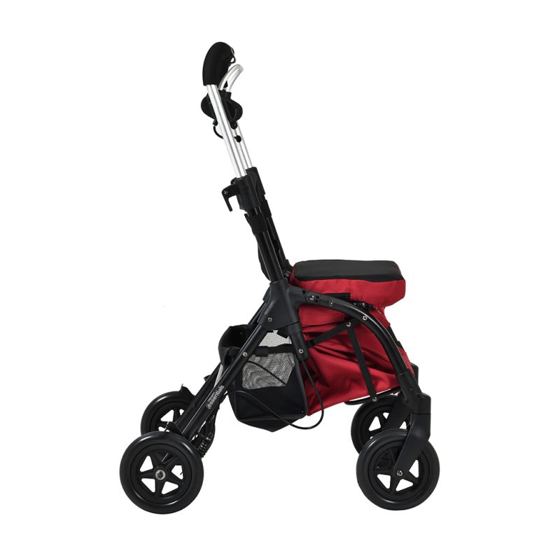Essentials Shopping Rollator Side