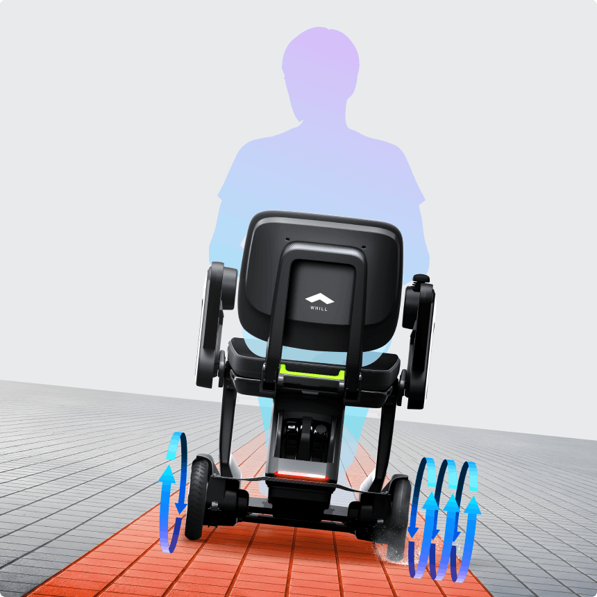 Maneuverability of the Whill Model C Lite