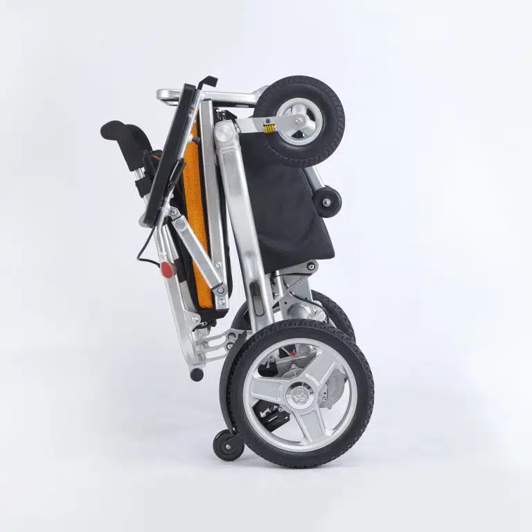 Folded Ultra Power wheelchair
