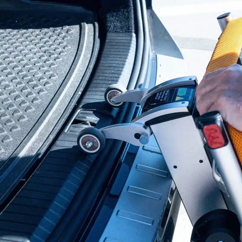 EasyLoad vehicle wheels assist with loading it into a vehicle